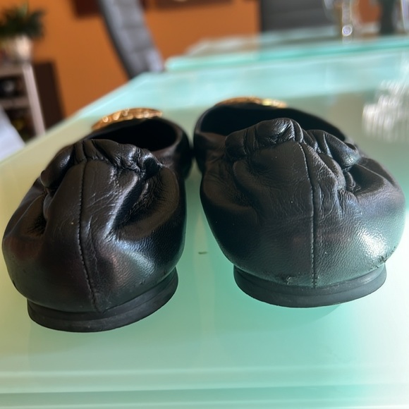 Tory Burch Black Ballet Flats - Picture 3 of 6